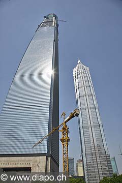 10086 - Photo :  Shanghai, district de Pudong, quartier des affaires, tour Jinmao,  Chine, China