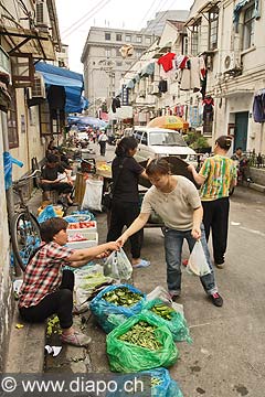 10228 - Photo : rue de Shanghai, Chine, China