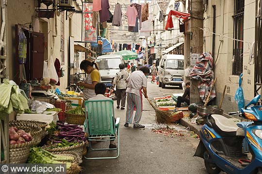 10229 - Photo : rue de Shanghai, Chine, China