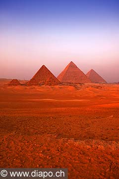 10539 - image des pyramides d'Egypte au Caire