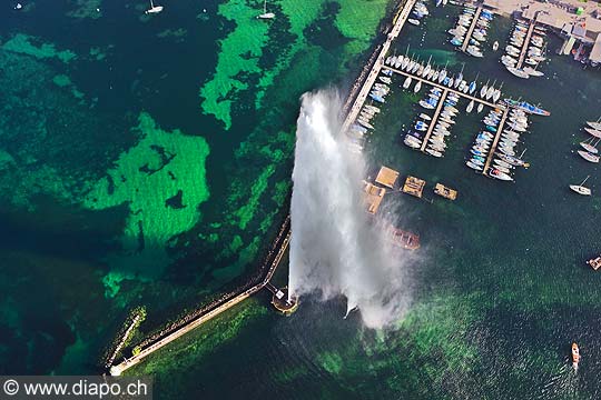 10700 - Photo : Suisse - ville de Genve - jet d'eau - lac Lman - Geneva, , switzerland