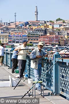 10827 - Photo : Istanbul, Turquie, le Pont du Galata