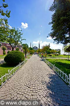 10882 - Photo : Istanbul, Turquie, la Mosque bleue