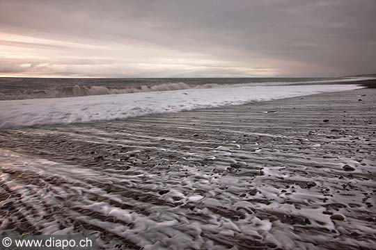 10942 - Photo : Islande, terre de glace - plage de Skogafjara