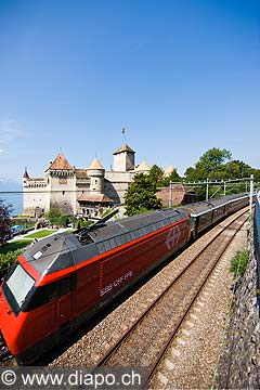 11267 - Photo :  Suisse - Chteau de Chillon au bord du Lac Lman