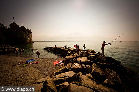 11319 - Photo :  Suisse - Chteau de Chillon au bord du Lac Lman