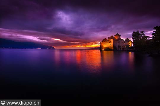 11343 - Photo :  Suisse - Chteau de Chillon au bord du Lac Lman