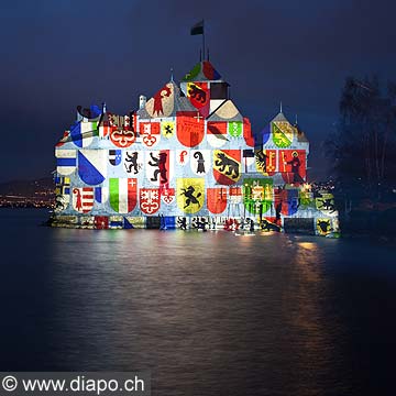 11427 - Photo :  Suisse - Chteau de Chillon au bord du Lac Lman