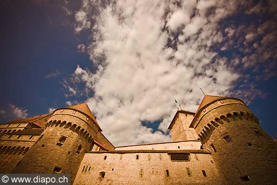 11438 - Photo :  Suisse - Chteau de Chillon au bord du Lac Lman