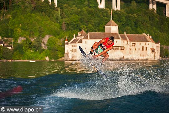 11467 - Photo :  Suisse - Chteau de Chillon au bord du Lac Lman