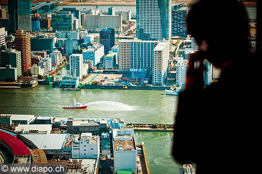 11662 - Photo :  Japon, Tokyo, vue arienne depuis le quartier de Shiodome City Center