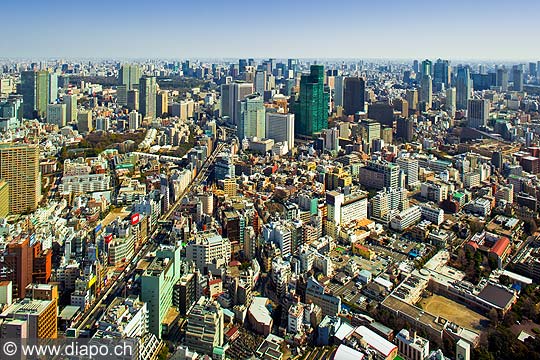 11719 - Photo :  Japon, Tokyo, vue depuis Roppongi Hills