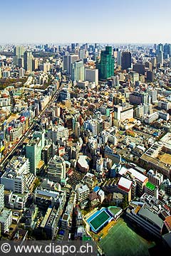 11721 - Photo :  Japon, Tokyo, vue depuis Roppongi Hills