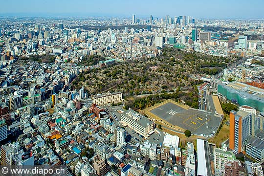 11732 - Photo :  Japon, Tokyo, vue depuis Roppongi Hills