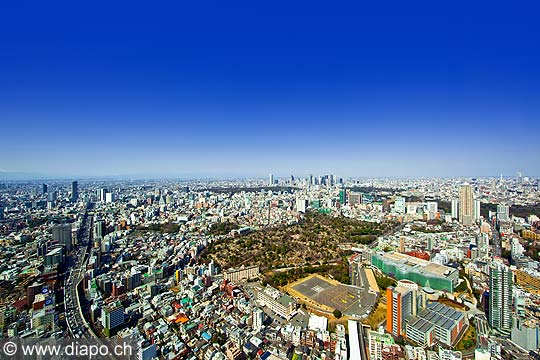 11735 - Photo :  Japon, Tokyo, vue depuis Roppongi Hills