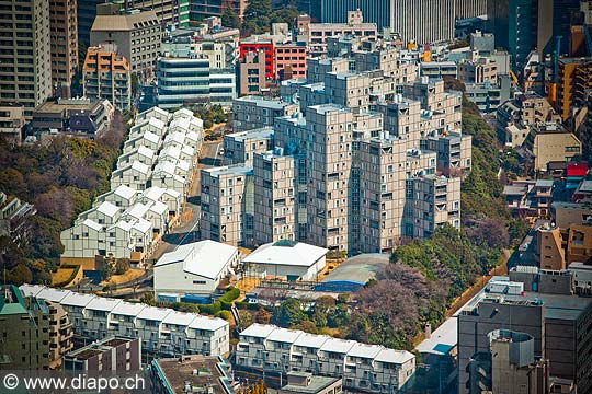 11743 - Photo :  Japon, Tokyo, vue depuis Roppongi Hills