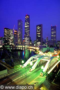 2866 - Singapour - Quartier des affaires