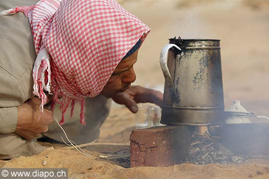 3263 - Photo :Sahara - Afrique - Egypte - dsert blanc - nomade