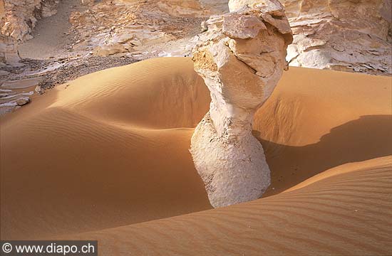 3299 - Photo :Sahara - Afrique - Egypte - dsert blanc