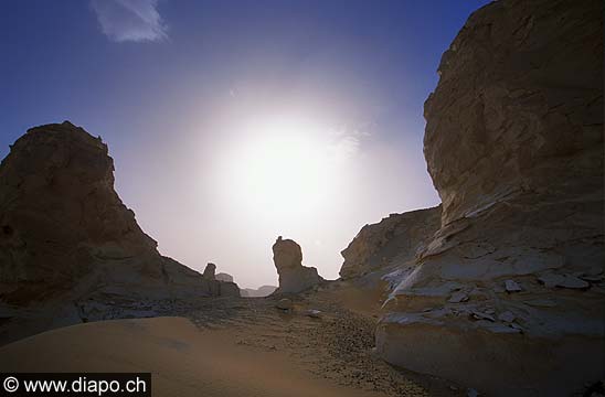 3303 - Photo :Sahara - Afrique - Egypte - dsert blanc