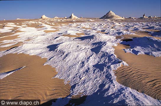 3305 - Photo :Sahara - Afrique - Egypte - dsert blanc