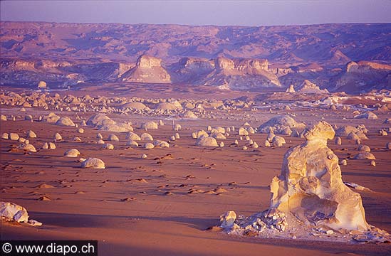 3307 - Photo :Sahara - Afrique - Egypte - dsert blanc