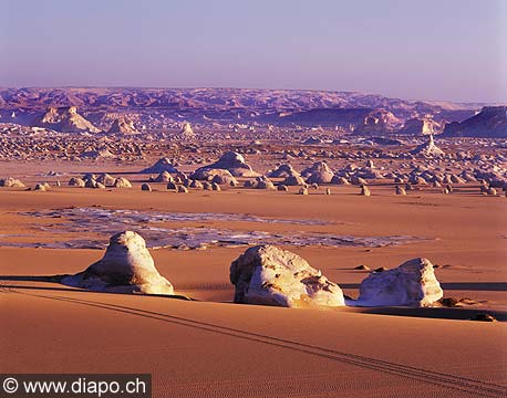 3331 - Photo :Sahara - Afrique - Egypte - dsert blanc