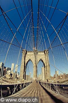 5322 - Photo de New York - Pont de Brooklyn