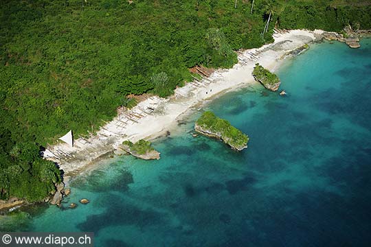 7631 - Photo : vue arienne de l'le de Zanzibar - Tanzanie - Afrique