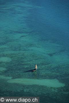 7641 - Photo : vue arienne de l'le de Zanzibar - Tanzanie - Afrique