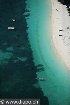 7656 - Photo : vue arienne de l'le de Zanzibar - Tanzanie - Afrique