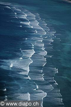 7663 - Photo : vue arienne de l'le de Zanzibar - Tanzanie - Afrique