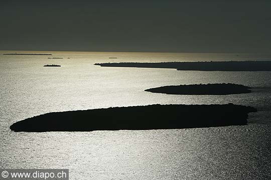 7683 - Photo : vue arienne de l'le de Zanzibar - Tanzanie - Afrique