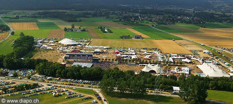 7977 - Palo festival de Nyon - 2005 - vue arienne