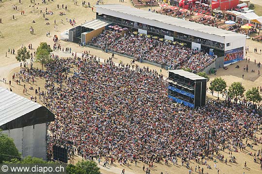 8008 - Palo festival de Nyon - 2005 - vue arienne