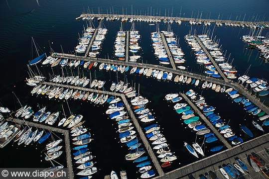 8575 - Photo : Suisse, port de Genve, bateaux, Lac Lman - Geneva