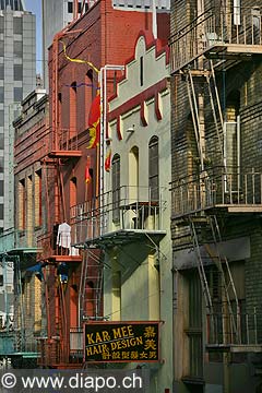 8643 - Photo : USA, Etats-Unis, Californie, San Francisco, Image of America - Chinatown