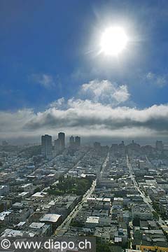 8763 - Photo : USA, Etats-Unis, Californie, San Francisco, Image of America