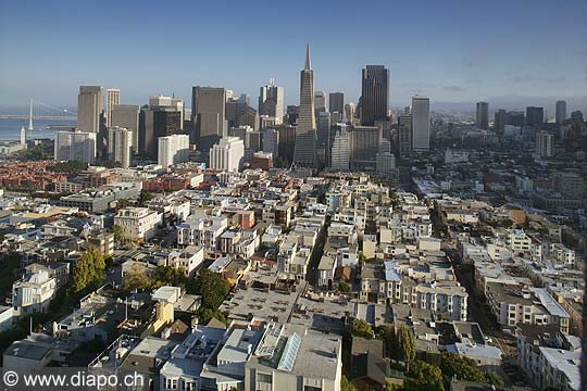 8771 - Photo : USA, Etats-Unis, Californie, San Francisco, Image of America - Transamerica Pyramid