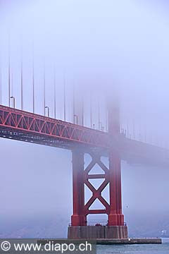 8800 - Photo : USA, Etats-Unis, Californie, San Francisco, Image of America - Golden Gate Bridge