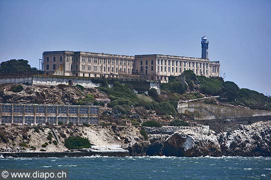 8817 - Photo : USA, Etats-Unis, Californie, San Francisco, Image of America - Alcatraz