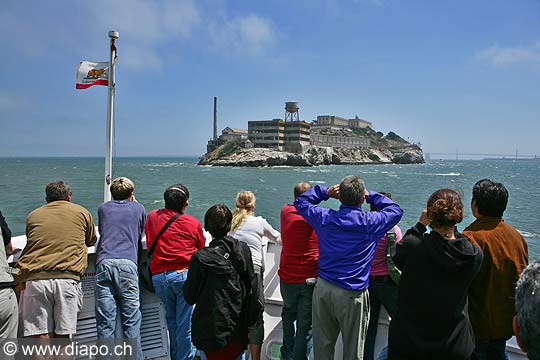 8818 - Photo : USA, Etats-Unis, Californie, San Francisco, Image of America - Alcatraz