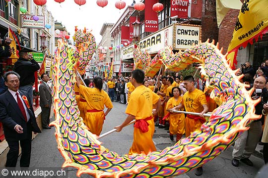 8850 - Photo : USA, Etats-Unis, Californie, San Francisco, Image of America - Chinatown