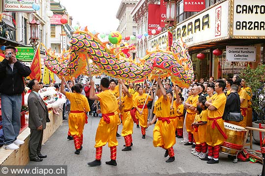 8851 - Photo : USA, Etats-Unis, Californie, San Francisco, Image of America - Chinatown