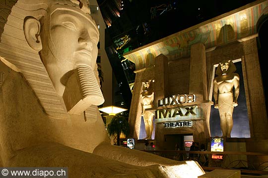 8855 - Photo : USA, Etats-Unis, Nevada, Las Vegas, Image of America - Luxor Sphinx