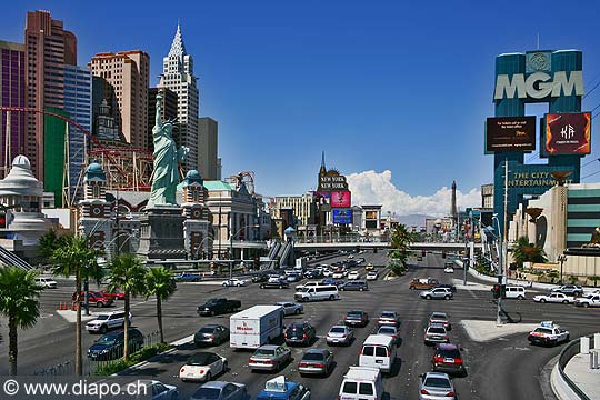 8867 - Photo : USA, Etats-Unis, Nevada, Las Vegas, Image of America - New York