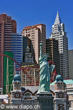 8869 - Photo : USA, Etats-Unis, Nevada, Las Vegas, Image of America - New York