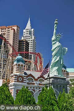 8874 - Photo : USA, Etats-Unis, Nevada, Las Vegas, Image of America - New York