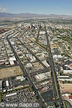 8885 - Photo : USA, Etats-Unis, Nevada, Las Vegas, Image of America - vue arienne