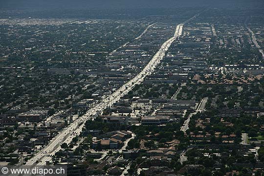 8889 - Photo : USA, Etats-Unis, Nevada, Las Vegas, Image of America - vue arienne